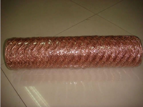 1/2 inch Hexagonal Hole Chicken Wire Twisted with Copper Wire