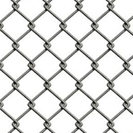 Chain Link Fence, Easily Broken if Cut One Point, Easily Seen from the Structure